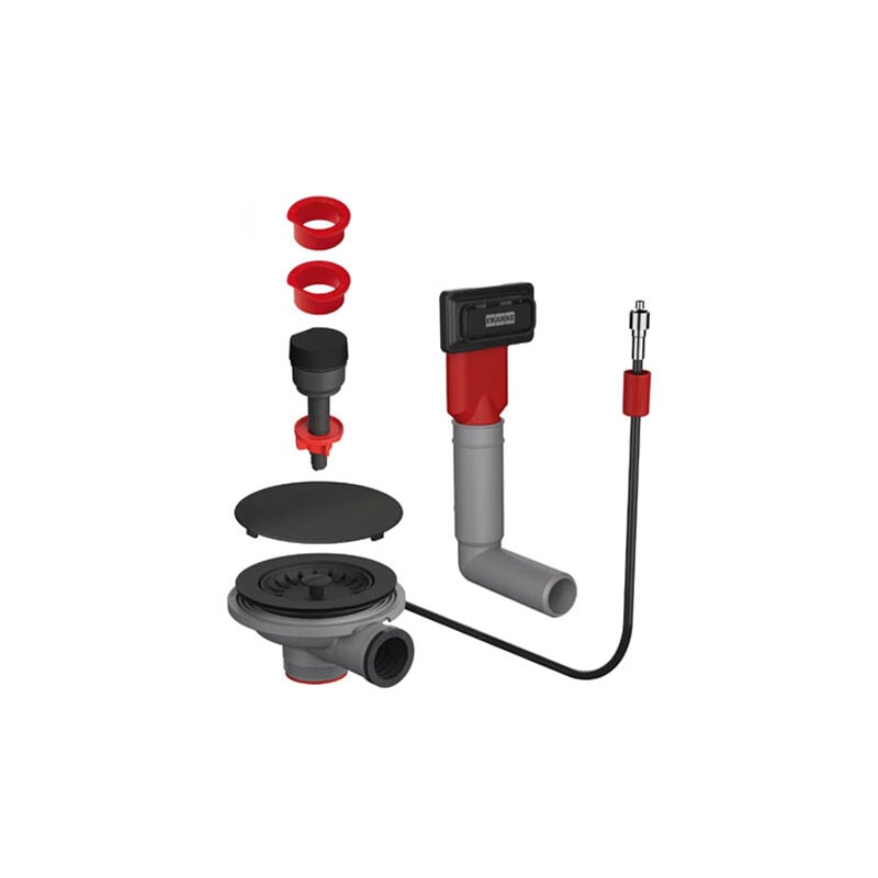 Vidage automatique noir mat pour évier Rotondo (rog 611-62) Franke