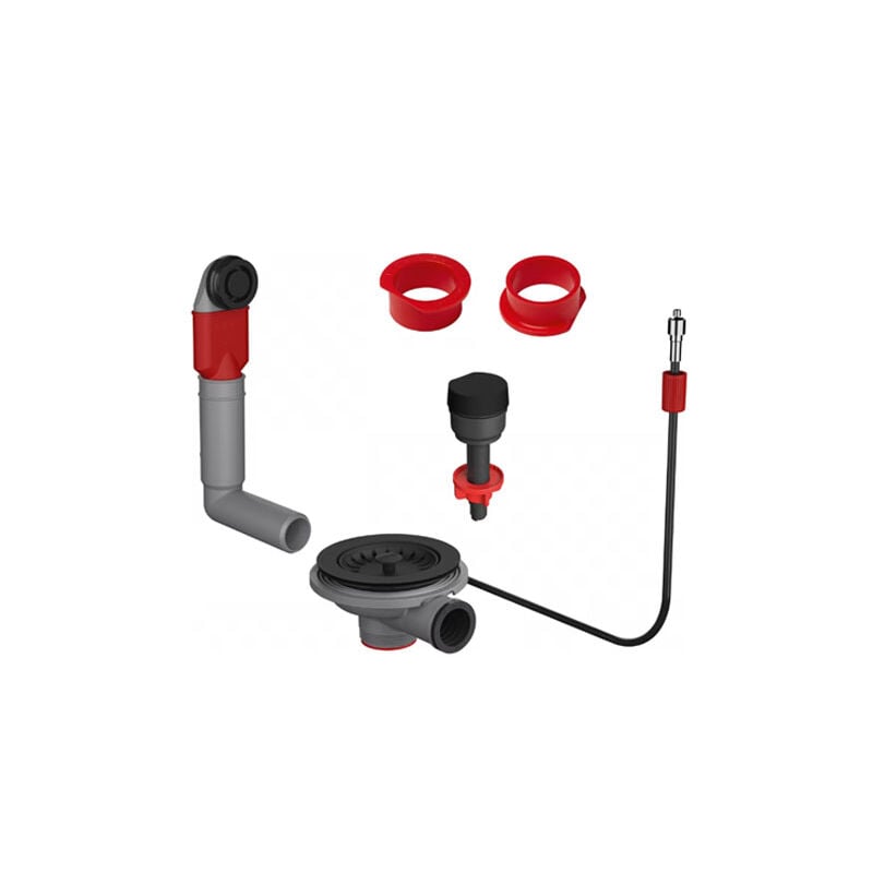 Franke - Vidage automatique noir mat pour évier Urban (ubg 610-78)