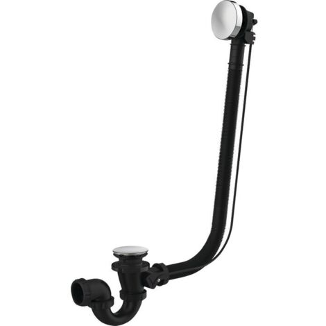 Vidage automatique pour baignoire - diamètre70 mm - 59l/min - Clapet inox - Sortie orientable - Goodprint - Valentin