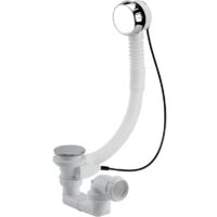 Vidage baignoire TBR07 TURBOBAIN siphon 207 et clapet O70 N.F.