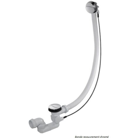 Vidage chromé pour baignoire Jacob delafon - chrome