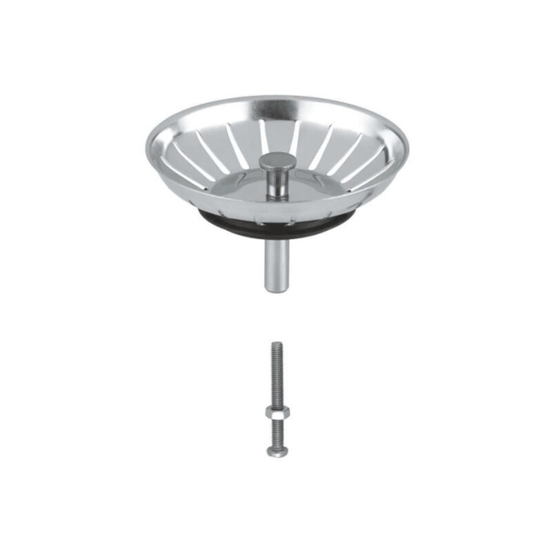 Grohe - Vidage Bonde grille a évier - Inox - a grille - Intérieur