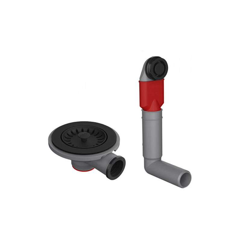 Franke - Vidage manuel noir mat pour éviers Urban (ubg 610-78)