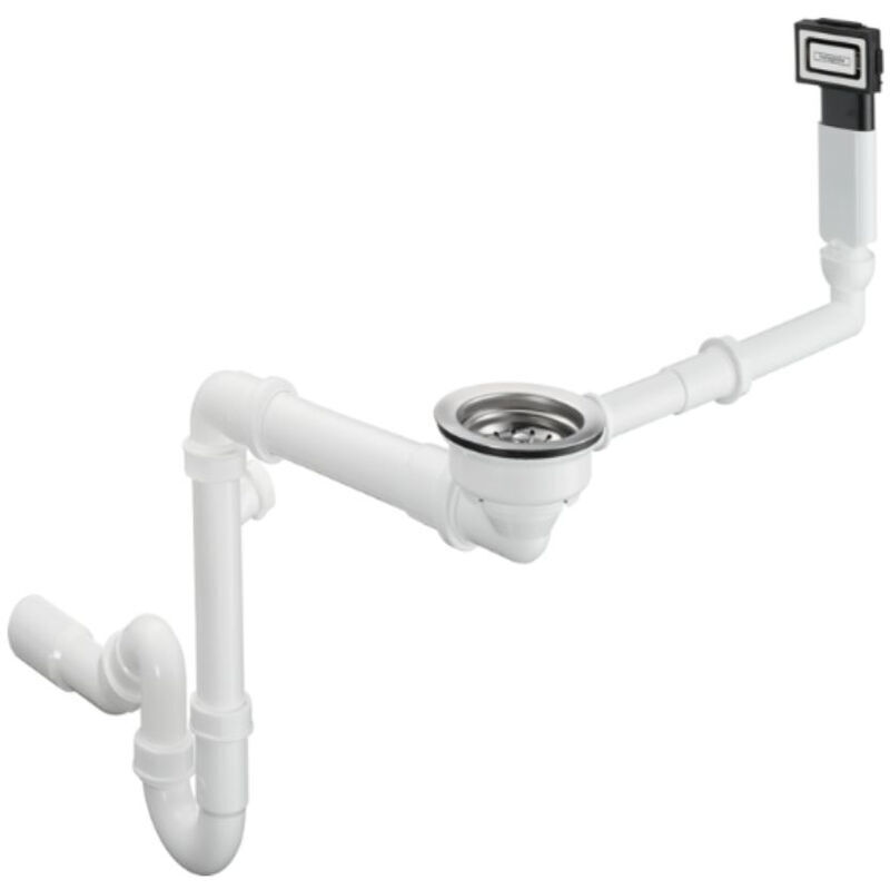 Vidage manuel pour évier 1 bac granite D14-10 inox
