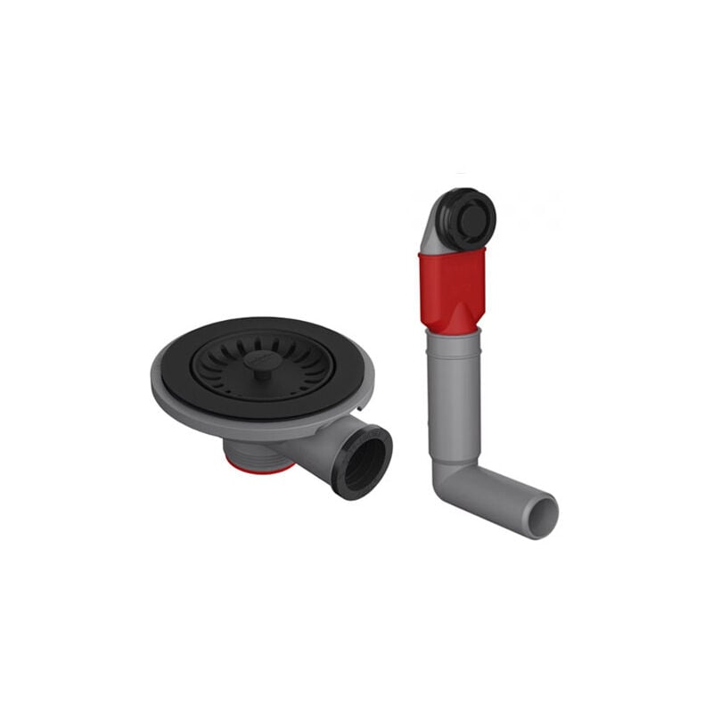 Vidage manuel rond pour éviers noirs Frank Antea (azg), Maris (mrg) et Basis (bfg) et Rotondo (rog)