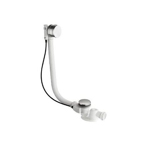 Vidage pour baignoire avec remplissage par trop-plein 57 cm CHROME - CRISTINA ONDYNA VE65751
