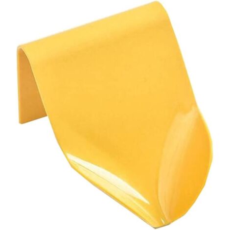 Vidange rangement salle de bain porte-savon mural non marquant (jaune)