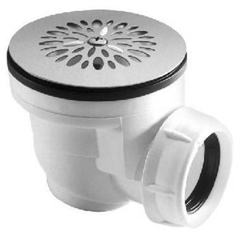 Nicoll - Vidange siphonnée avec grille en acier inoxydable