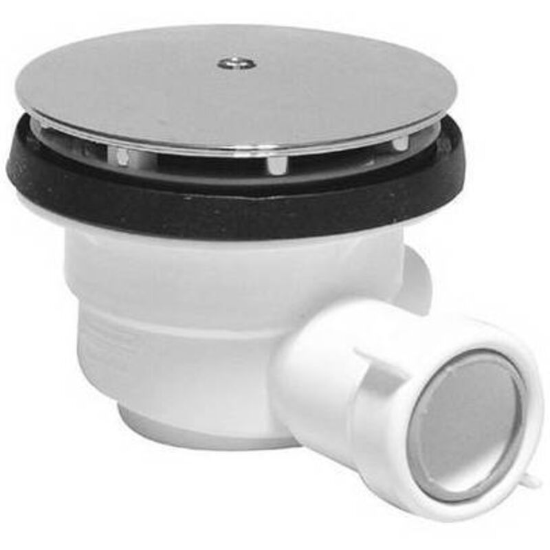 Bonomini - Vidange siphonnée pour receveurs de douche en pvc dm.120