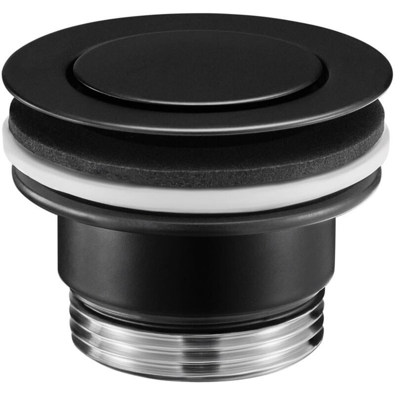 Vidange universelle clic-clac. Bouchon 65 ø aqua Roca Couleur : Noir