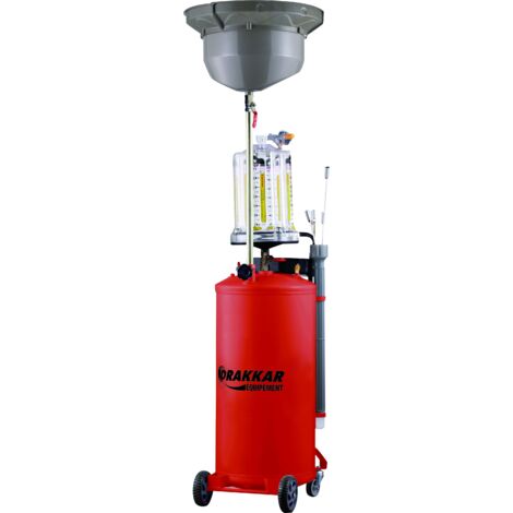 Vidangeur d'huile pneumatique 80 L avec préchambre DRAKKAR