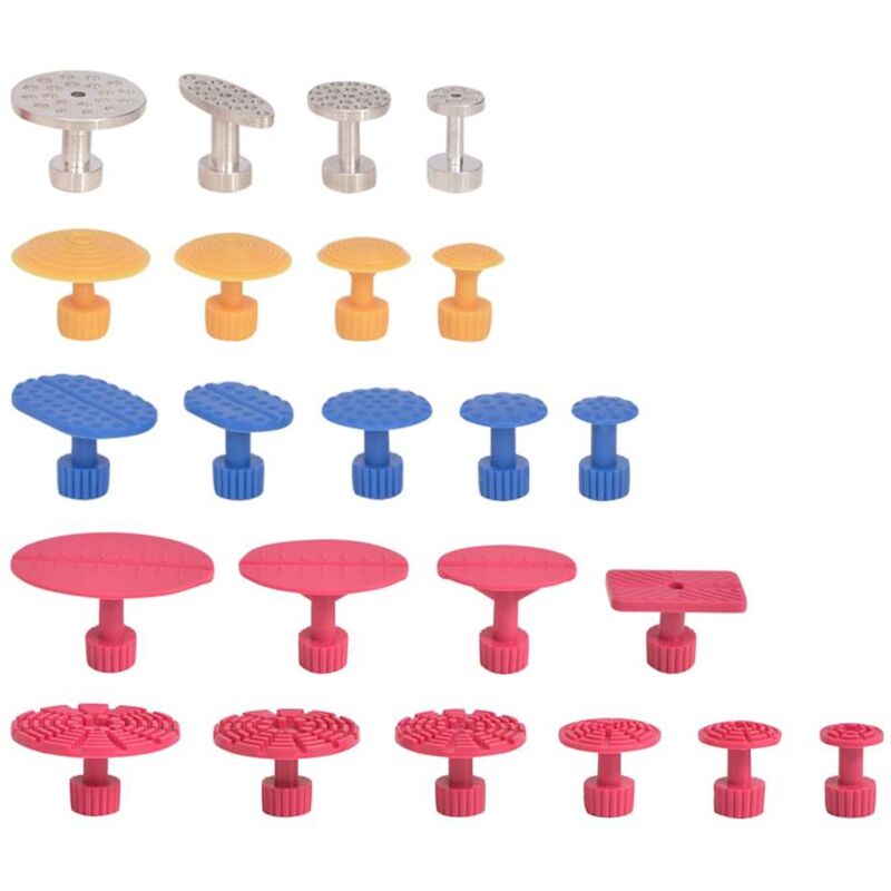 24-teiliges Lackreparatur Dellenheber Set Edelstahl Vidaxl