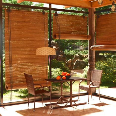 vidaXL 3 Piece Garden Dining Set Brown (46453+44237)