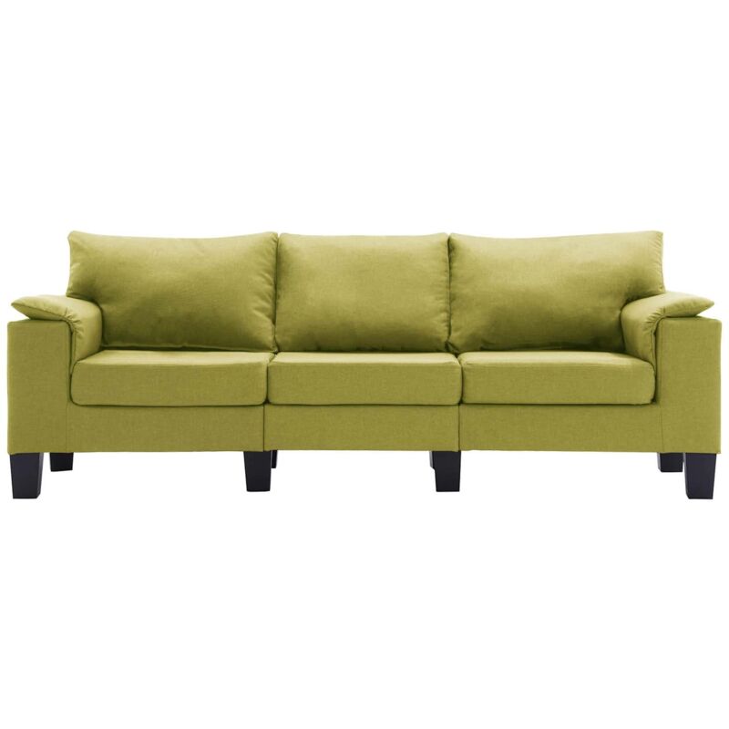Sofa Green Fabric vidaXL