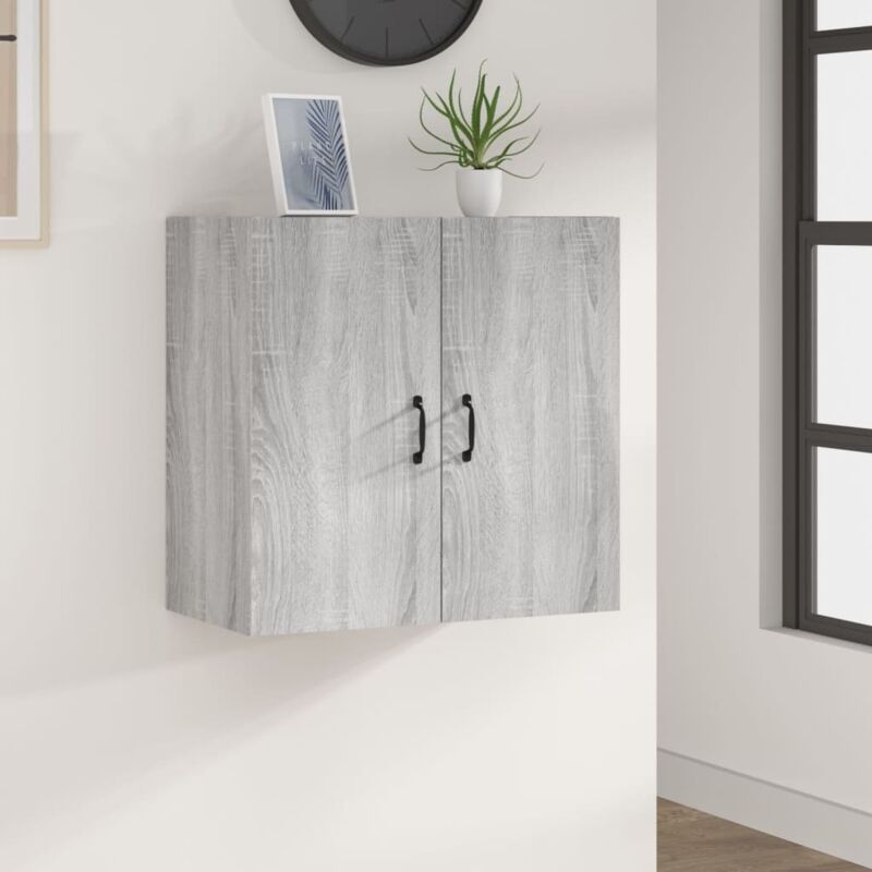 Wandschrank Grau Sonoma 60x31x60 Cm Holzwerkstoff Vidaxl