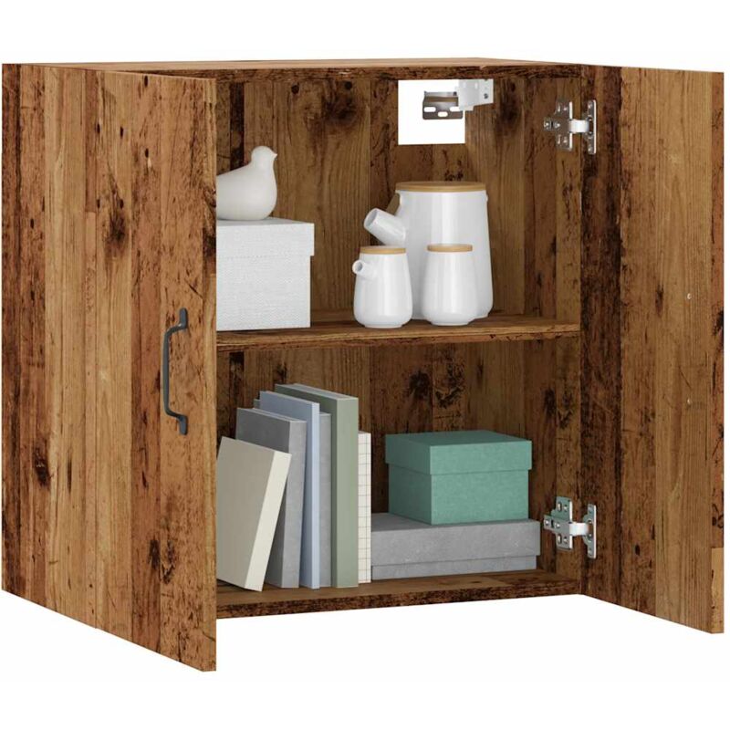 Wandschrank Altholz-optik 60x31x60 Cm Holzwerkstoff Vidaxl