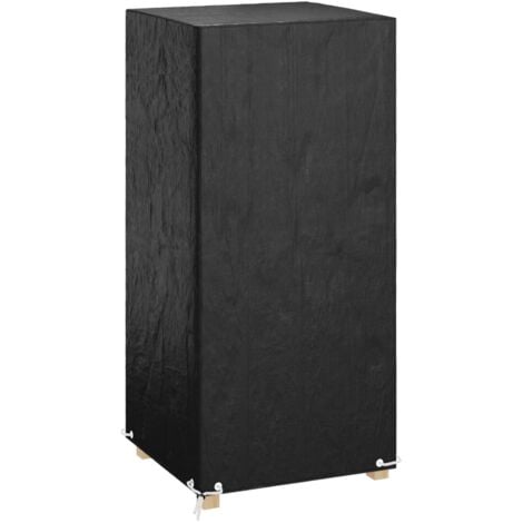 VIDAXL Abdeckung für Gartenstuhl 8 Ösen 65x65x110/150 cm Polyethylen