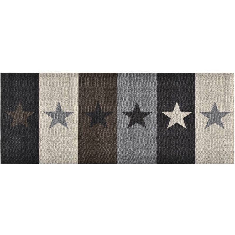 

vidaXL Alfombra de cocina lavable Star 60x180 cm - Multicolor