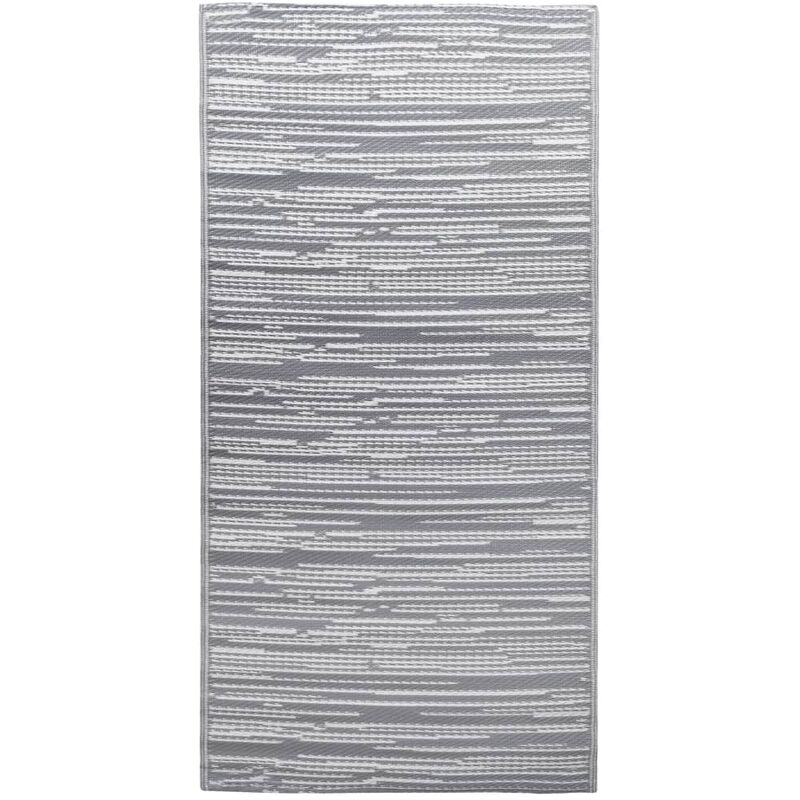 

Alfombra de exterior PP gris 190x290 cm - Gris - Vidaxl