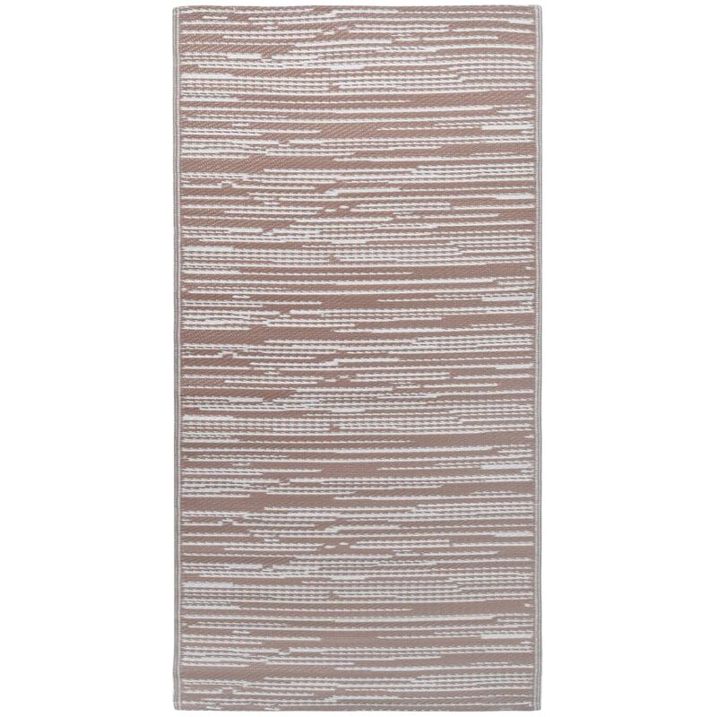 

Alfombra de exterior PP marrón 120x180 cm - Marrón - Vidaxl