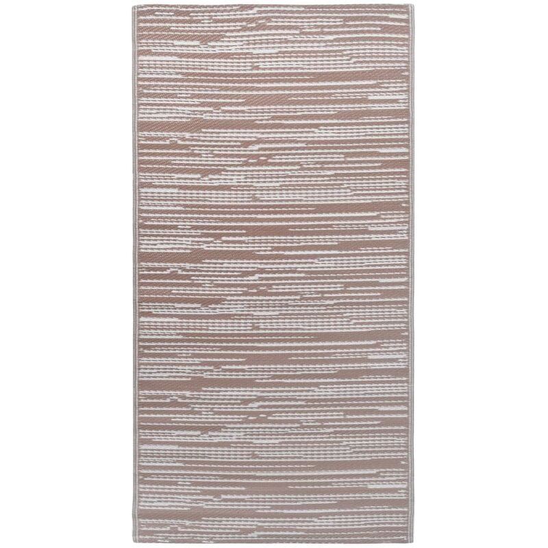 

Alfombra de exterior PP marrón 190x290 cm - Marrón - Vidaxl