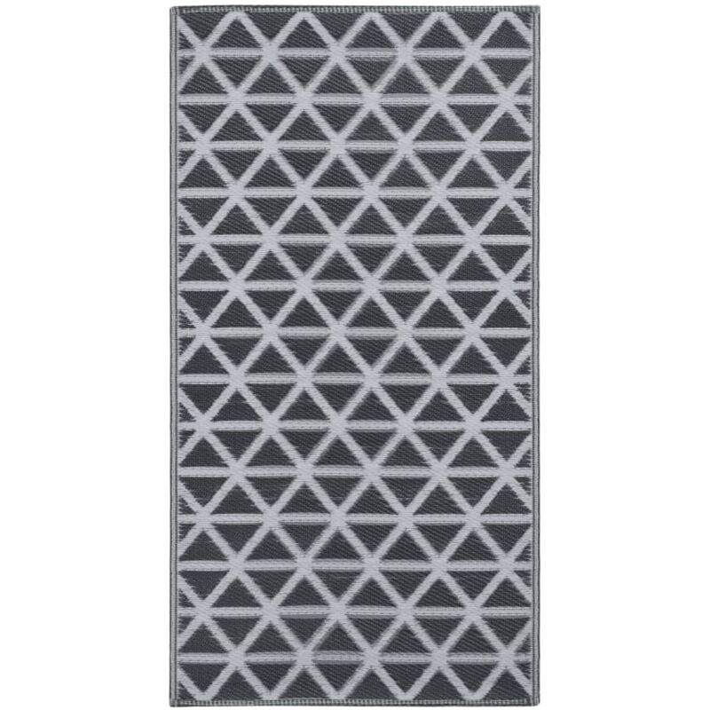 

Alfombra de exterior PP negro 120x180 cm - Negro - Vidaxl