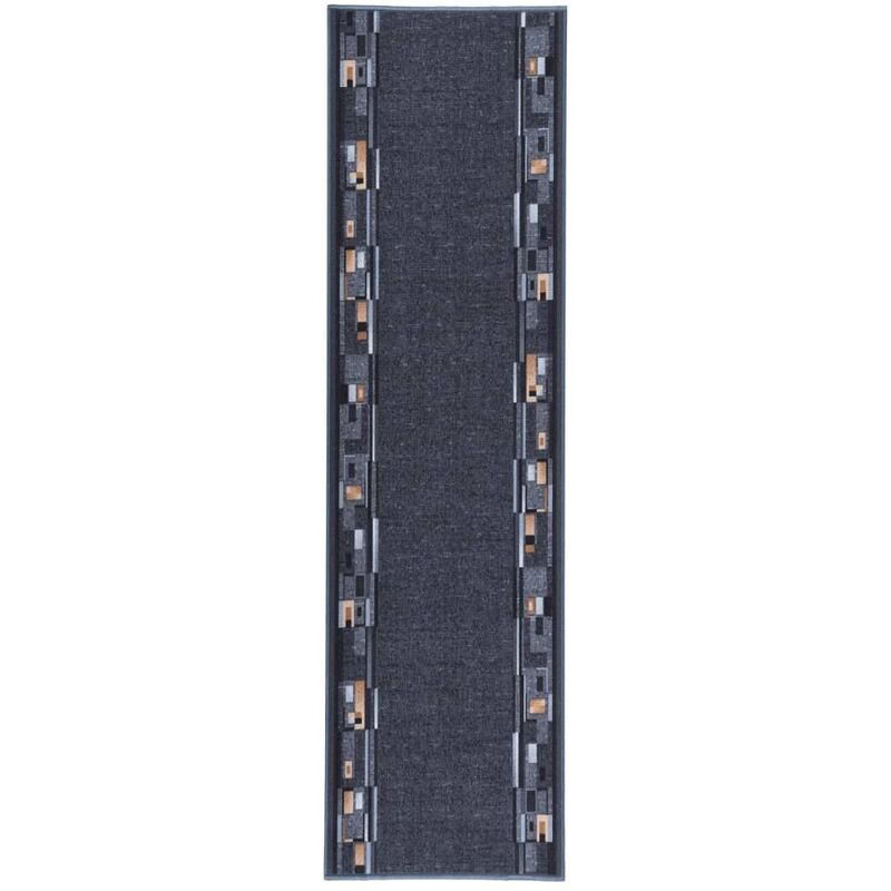 

Alfombra de pasillo antideslizante antracita 67x250 cm - Antracita - Vidaxl