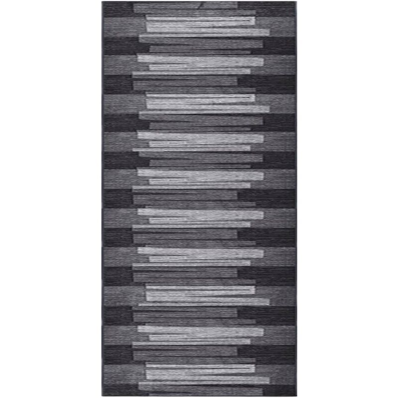 

vidaXL Alfombra de pasillo antideslizante gris antracita 100x500 cm - Antracita