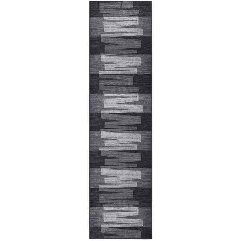 

vidaXL Alfombra de pasillo antideslizante gris antracita 80x300 cm - Antracita
