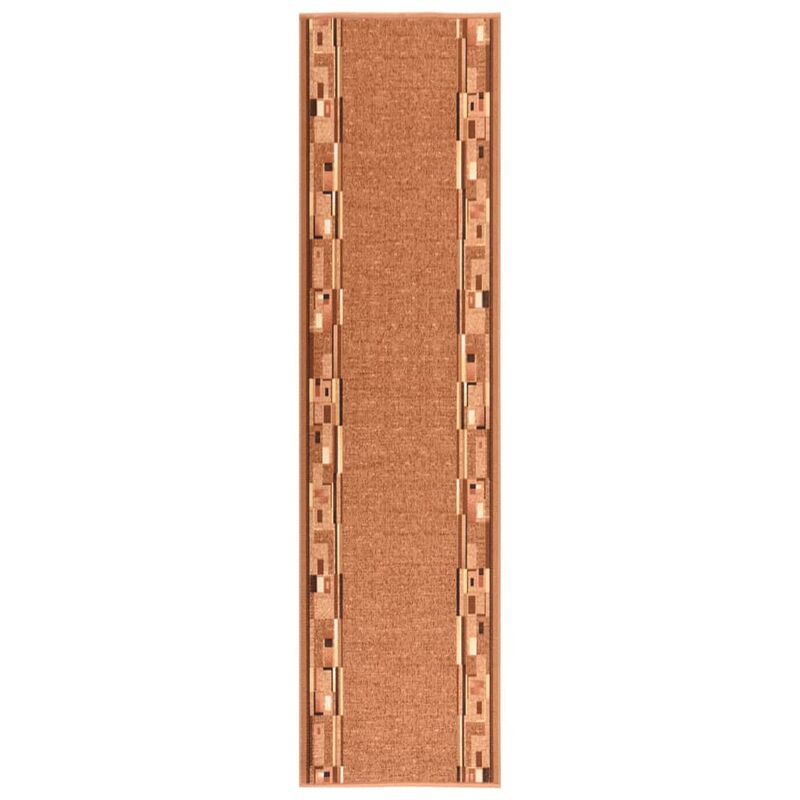 

Alfombra de pasillo antideslizante marrón 80x300 cm - Marrón - Vidaxl