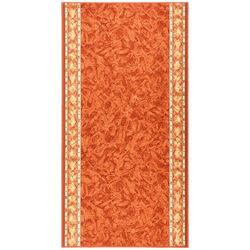 

Alfombra de pasillo antideslizante terracota 80x150 cm - Marrón - Vidaxl