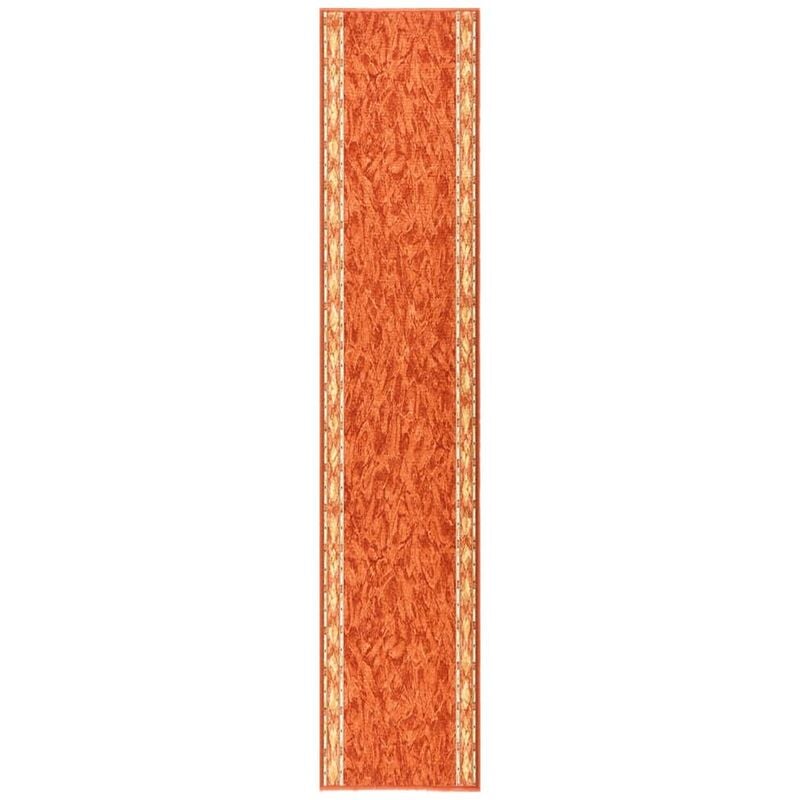 

vidaXL Alfombra de pasillo antideslizante terracota 80x400 cm - Marrón