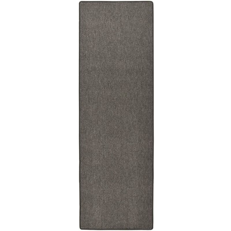 

Alfombra de pasillo apariencia de sisal antracita 80x250 cm - Antracita - Vidaxl