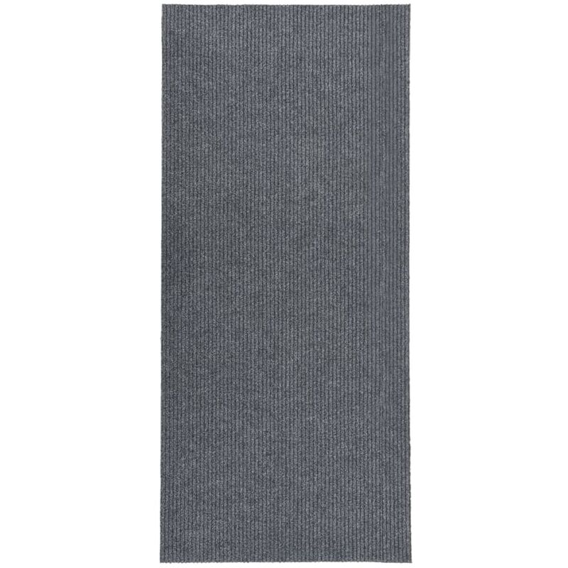 

Alfombra de pasillo atrapa suciedad 100x250 cm gris - Gris - Vidaxl