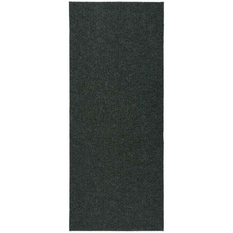 

vidaXL Alfombra de pasillo atrapa suciedad 100x250 cm verde - Verde