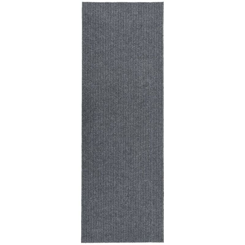 

vidaXL Alfombra de pasillo atrapa suciedad 100x350 cm gris - Gris
