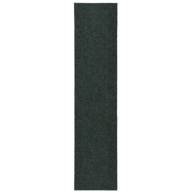 

vidaXL Alfombra de pasillo atrapa suciedad 100x450 cm verde - Verde