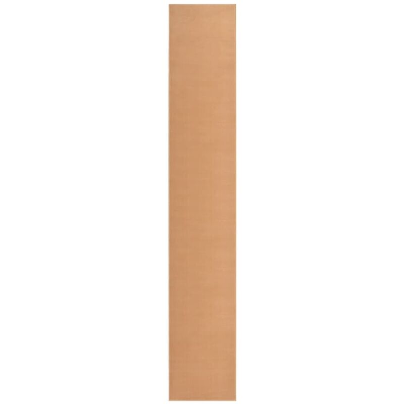 

vidaXL Alfombra de pasillo BCF beige 60x400 cm - Beige