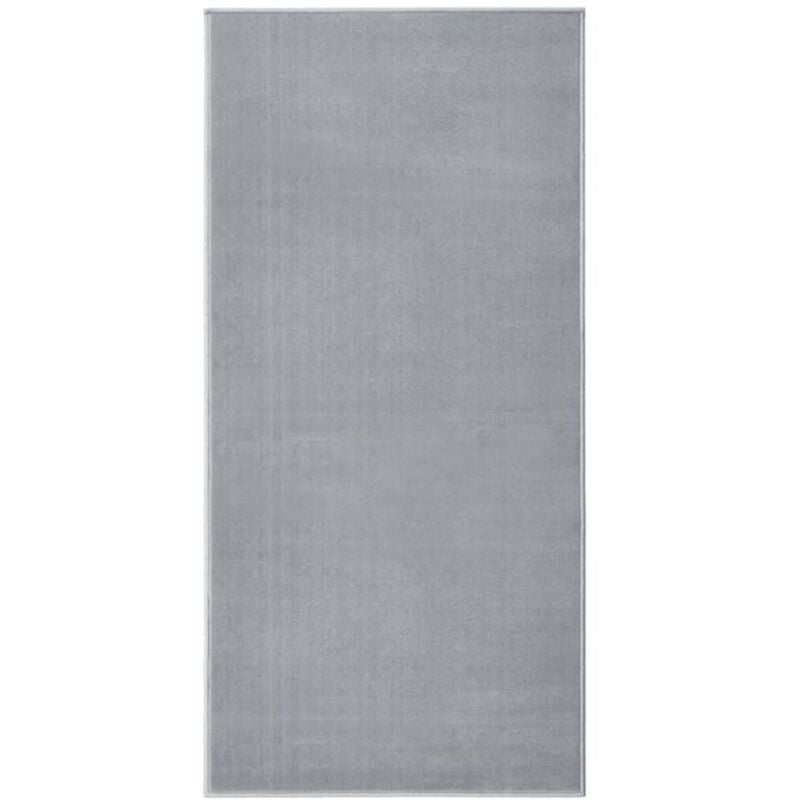 

Alfombra de pasillo BCF gris 100x200 cm - Gris - Vidaxl