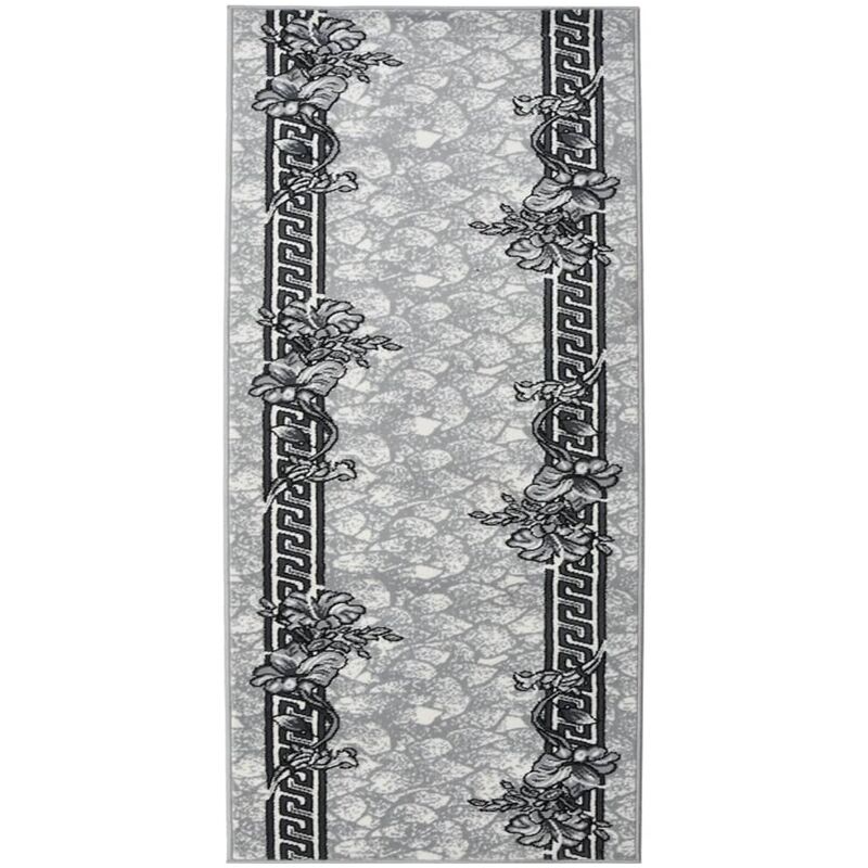 

Alfombra de pasillo BCF gris 100x200 cm - Gris - Vidaxl