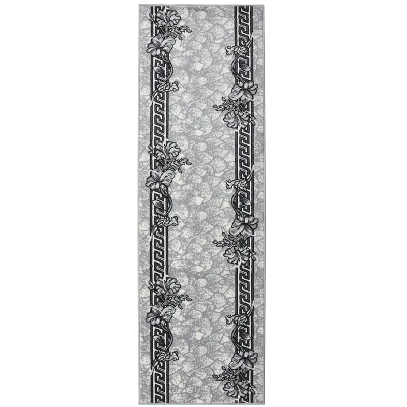 

vidaXL Alfombra de pasillo BCF gris 60x200 cm - Gris