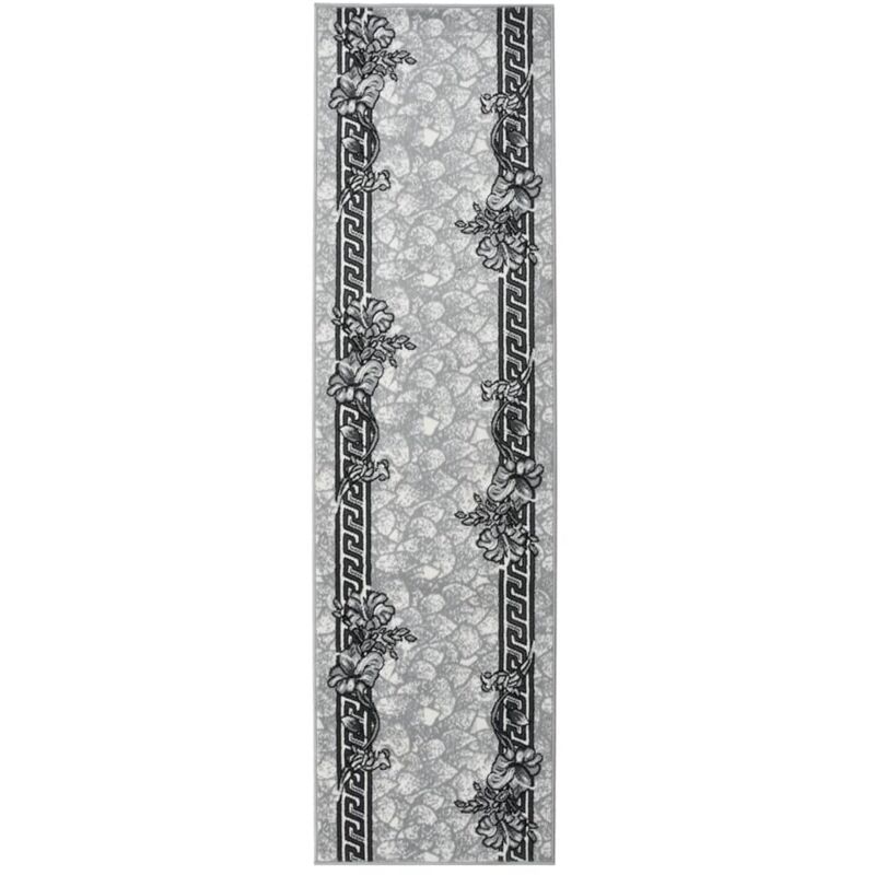 

vidaXL Alfombra de pasillo BCF gris 60x250 cm - Gris
