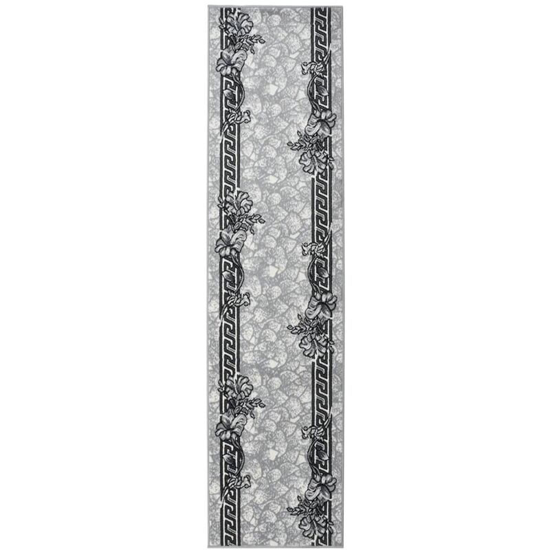 

vidaXL Alfombra de pasillo BCF gris 60x300 cm - Gris