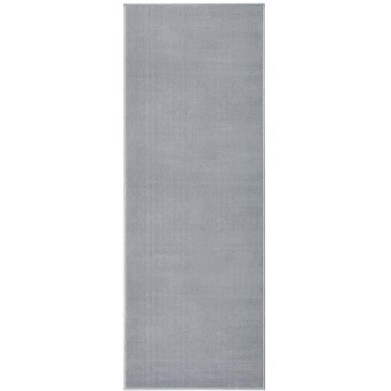 

Alfombra de pasillo BCF gris 80x200 cm - Gris - Vidaxl