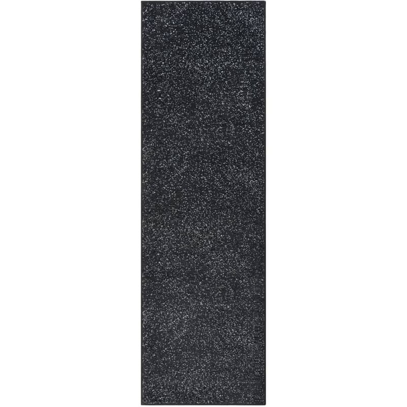 

Alfombra de pasillo BCF gris antracita 100x350 cm - Antracita - Vidaxl