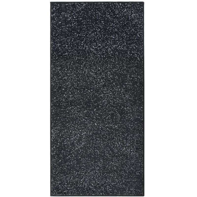 

vidaXL Alfombra de pasillo BCF gris antracita 80x150 cm - Antracita
