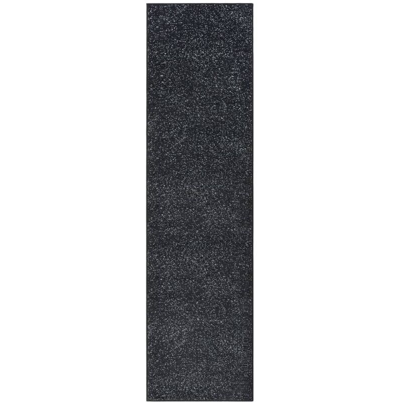

vidaXL Alfombra de pasillo BCF gris antracita 80x350 cm - Antracita