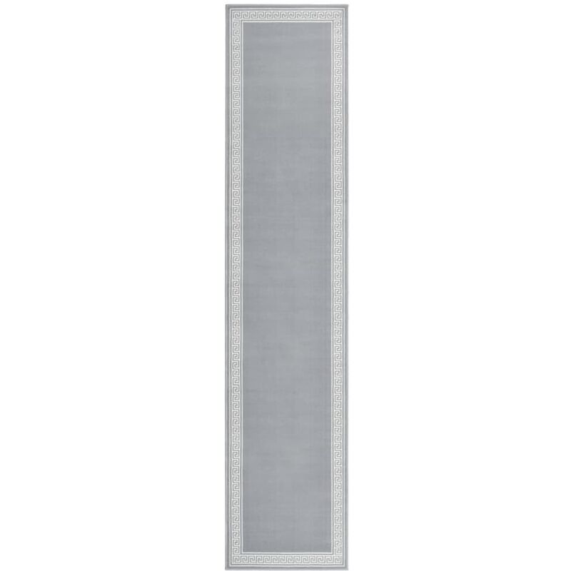 

Alfombra de pasillo BCF gris con estampado 60x300 cm - Gris - Vidaxl