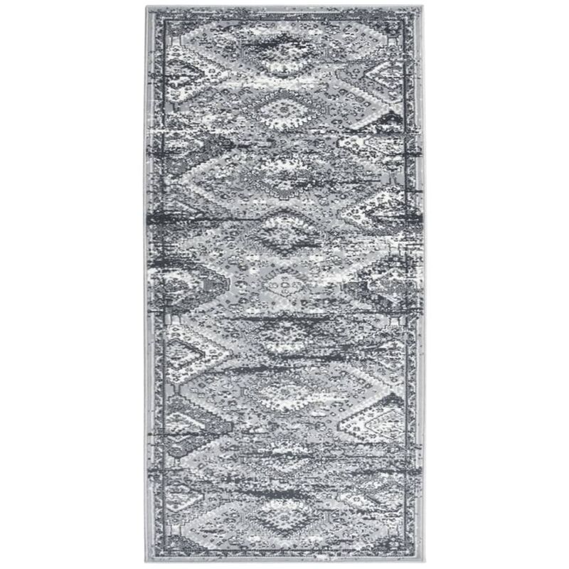 

Alfombra de pasillo BCF gris oriental 100x200 cm - Gris - Vidaxl