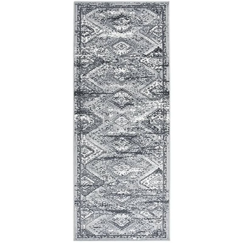 

Alfombra de pasillo BCF gris oriental 100x250 cm - Gris - Vidaxl